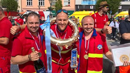 Vítězná posádka RZP 